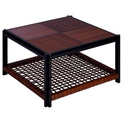 Structura Crisscross 2-Level Square Coffee Table