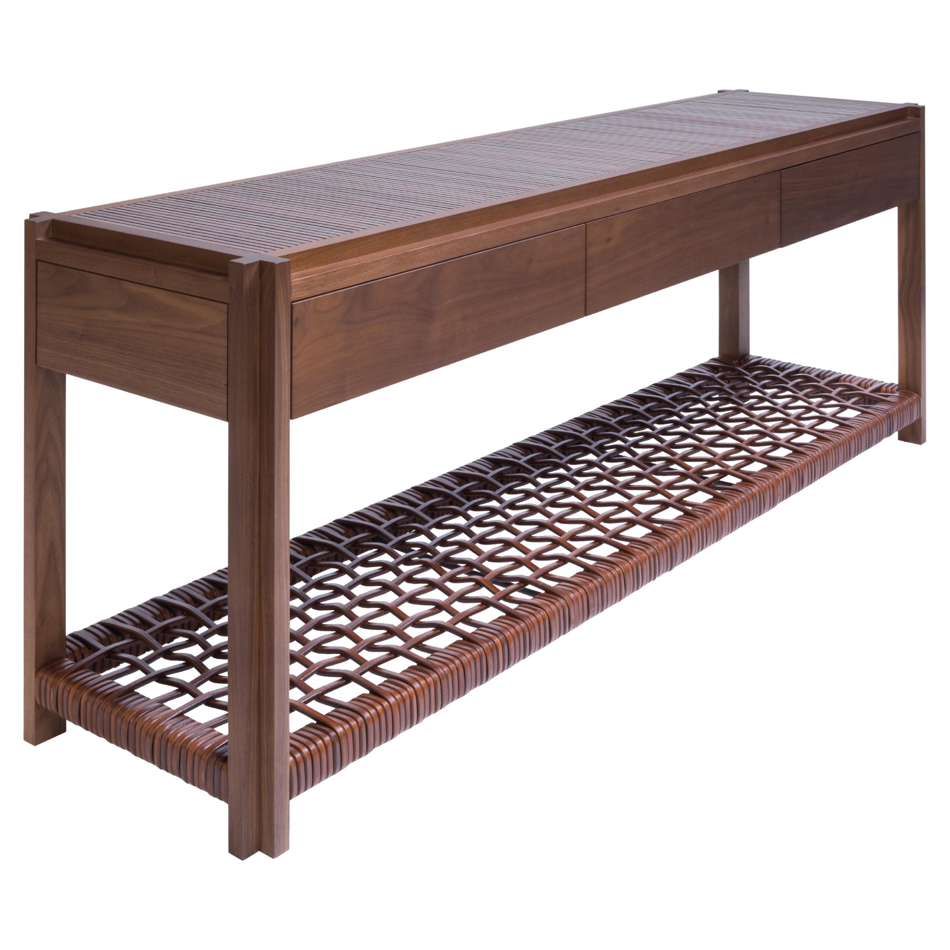 Structura Crisscross Bed Bench by Gio Bagnara For Sale