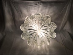 Structure Bubble Glass Flushmount or Sconce, German, 1960s