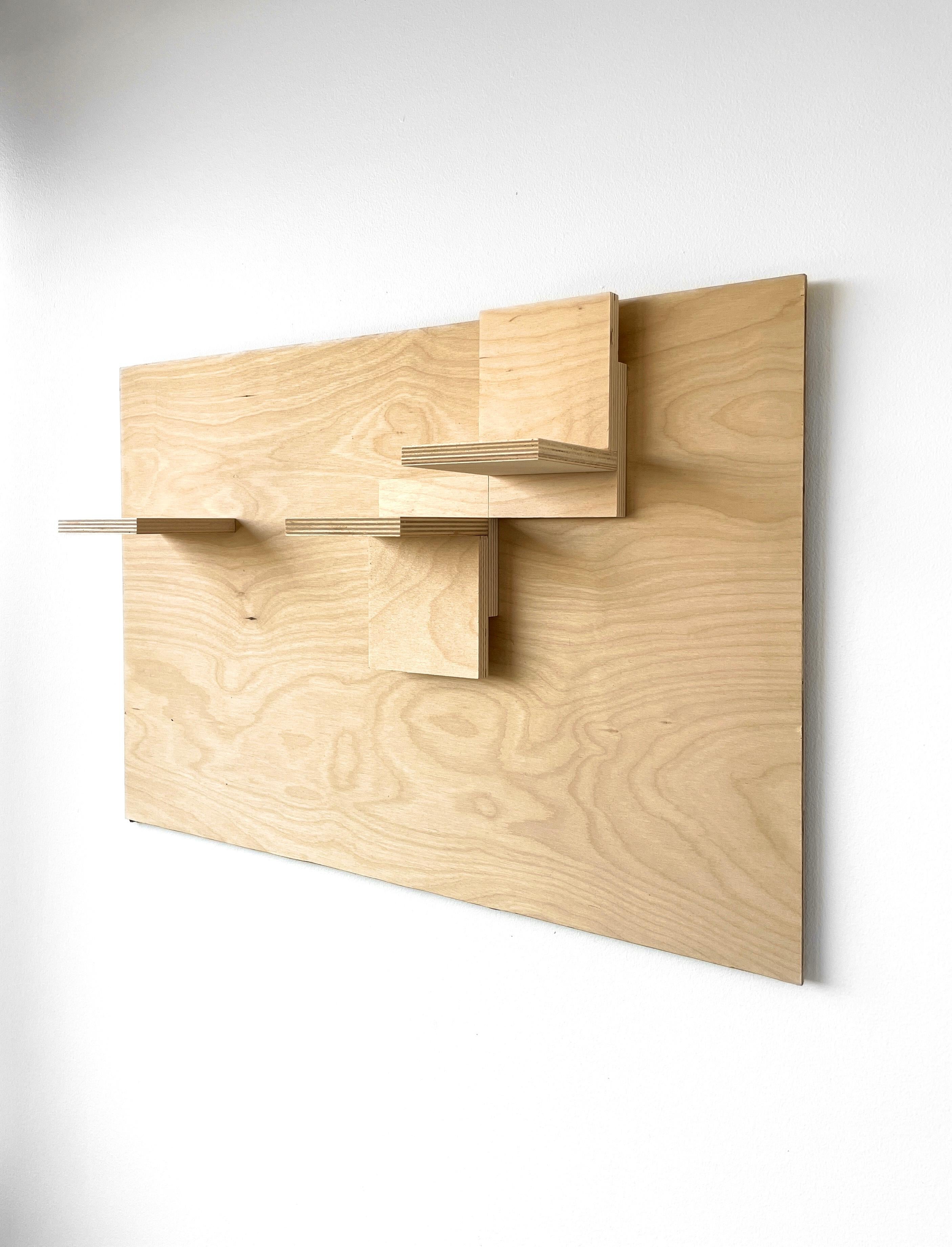 Contemporary Structurist Wall Relief by Roan Barrion