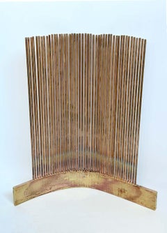 "Strum to Hum the Boomerang of Sound" Sonambient Sculpture by Val Bertoia
