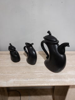 Service à thé en céramique Struttin Down de la 5e Avenue