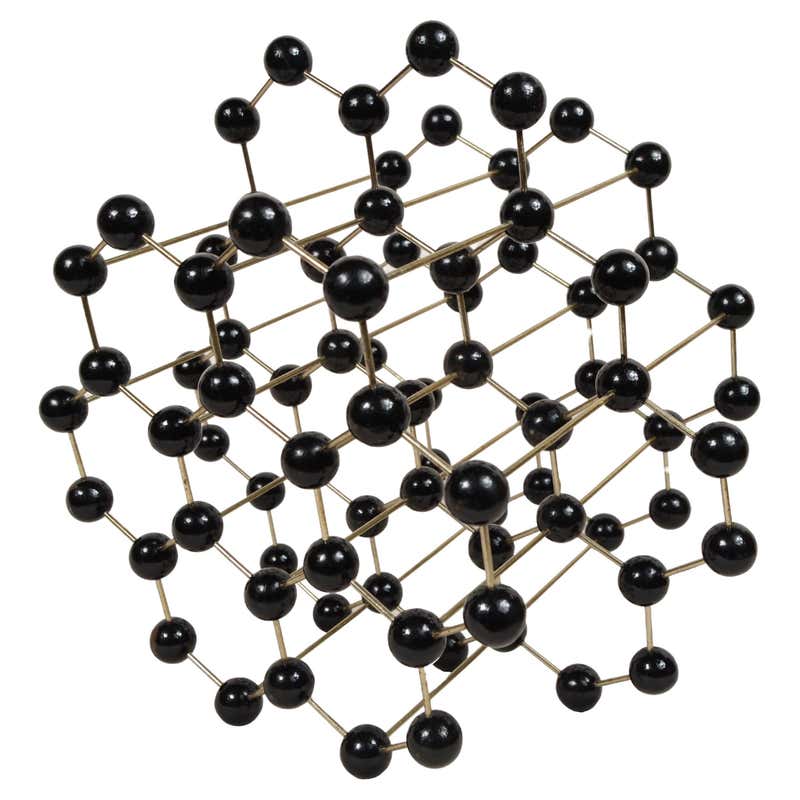 Structural Model Atom Pair of Molecular Atomic Structure Models for Didactic Use, Germany ...