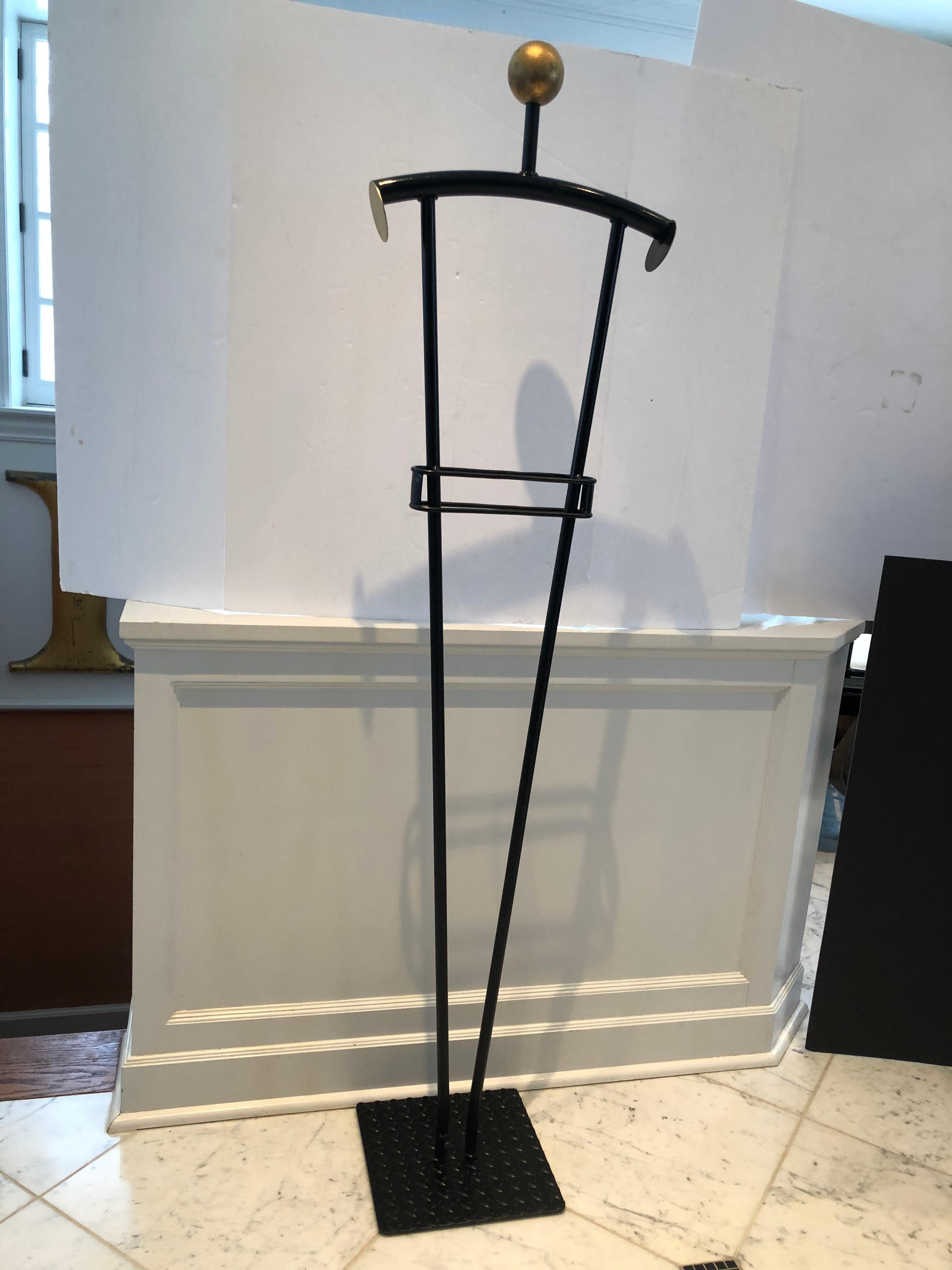 Late 20th Century Struttura Due Post Modern Figural Valet Stand or Coat Rack For Sale