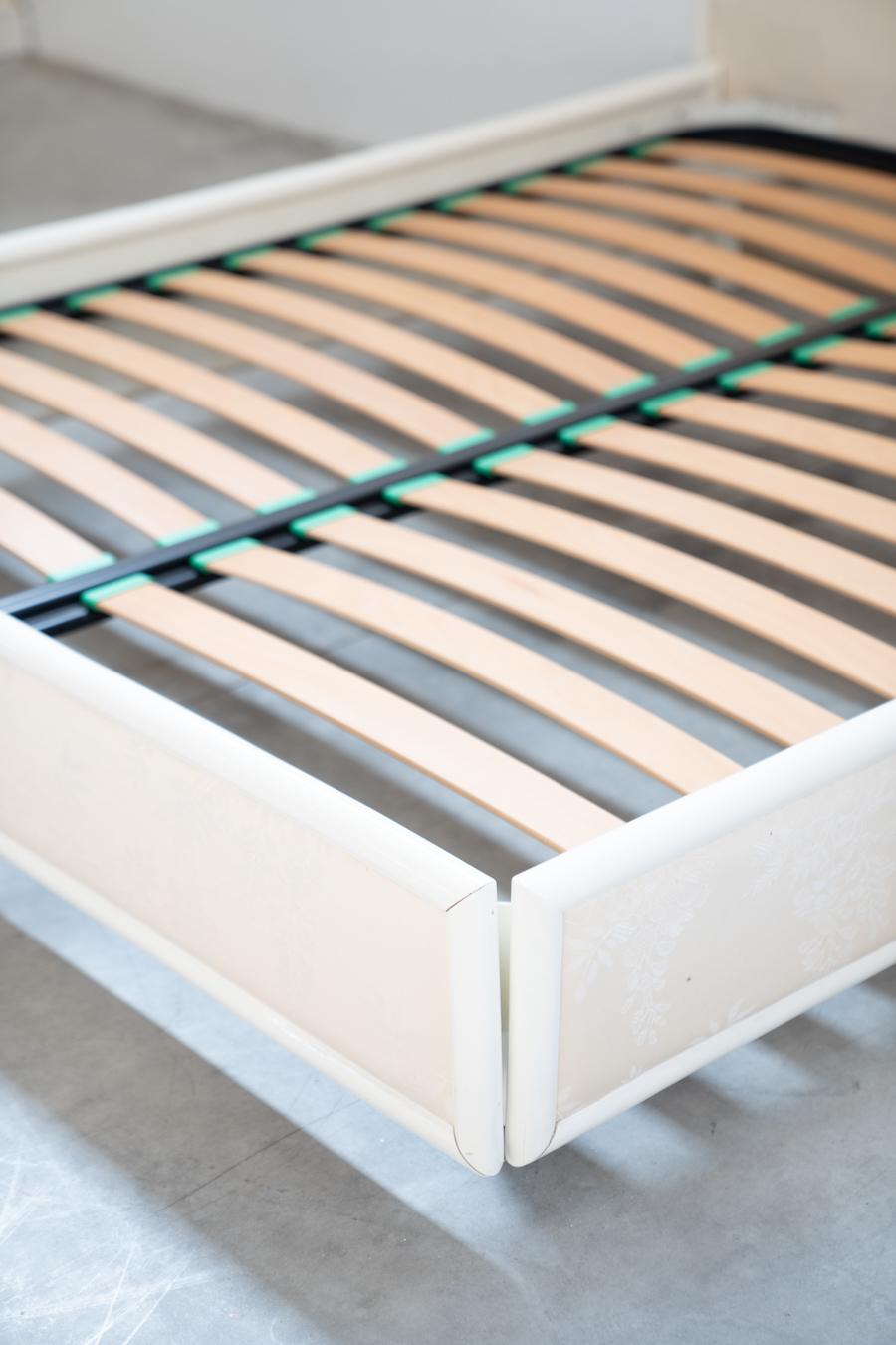 Bamboo double bed frame, 1980s For Sale 12