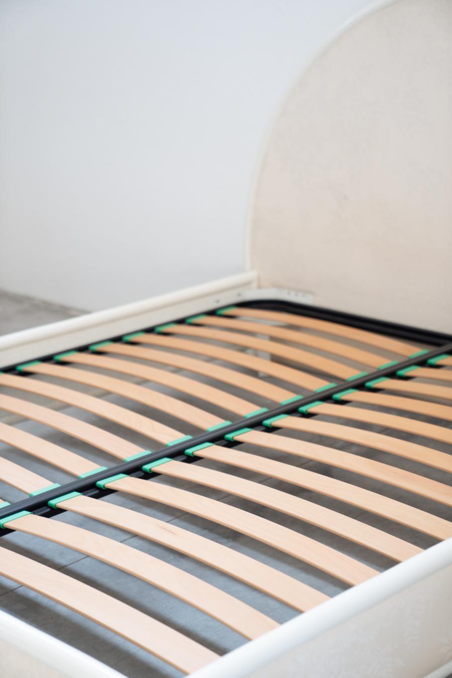 Bamboo double bed frame, 1980s For Sale 13
