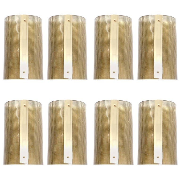 Polished Strutturato Sconce by Fabio Ltd - 8 available For Sale