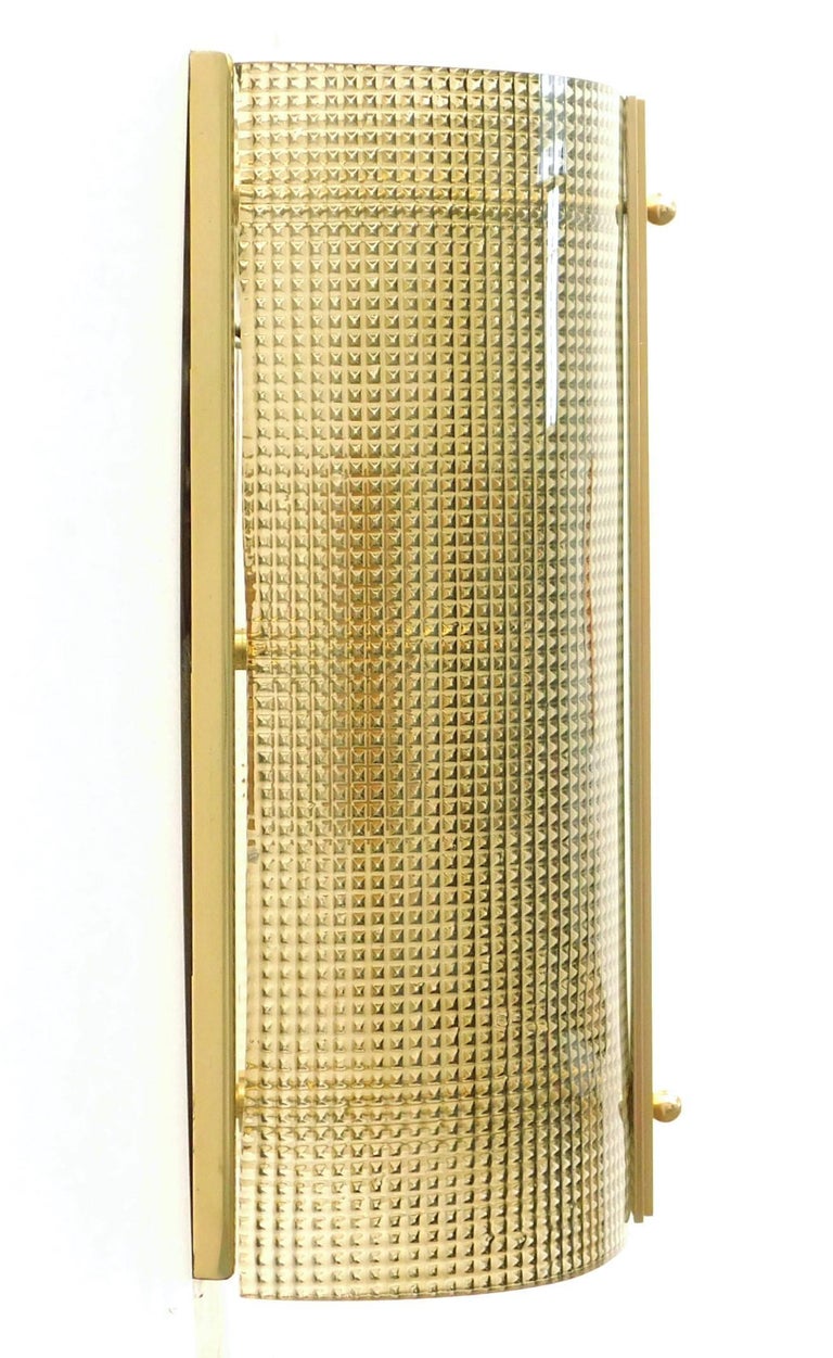 Mid-Century Modern Strutturato Sconce by Fabio Ltd - 8 available For Sale