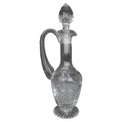 Stuart Beaconsfield Hand-Cut Crystal Claret Jug