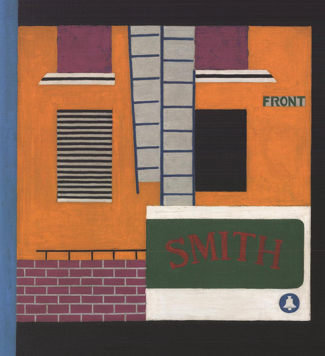 « House and Street », lithographie offset de Stuart Davis en vente 2