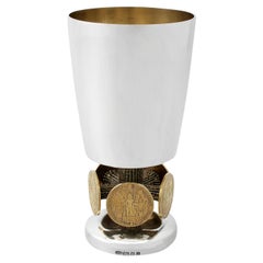 Stuart Devlin 1973 Sterling Silver Goblet