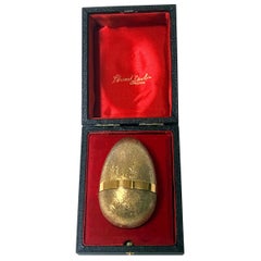 Stuart Devlin Silver Gilt Surprise Chicken Egg, London, 1981