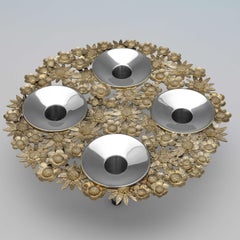 Stuart Devlin, Centro de mesa de plata de ley, Londres, 1978