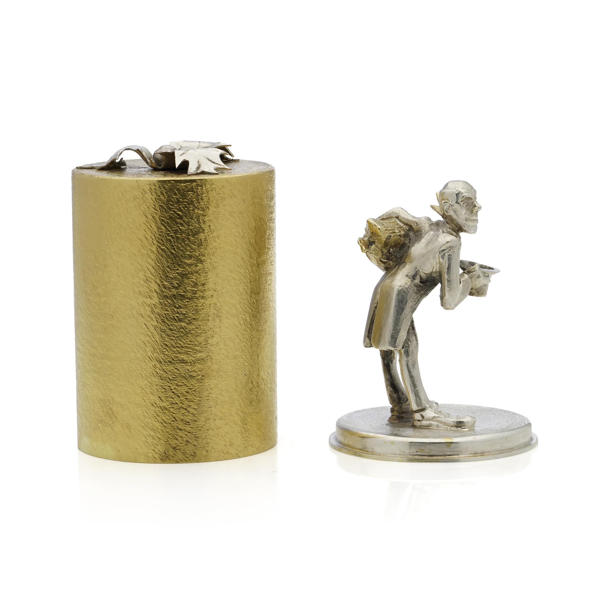 cadeau surprise Stuart Devlin vintage en argent doré en édition limitée en vente 1