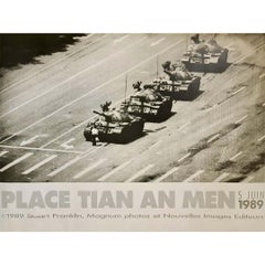Original photo poster by Stuart Franklin - Tiananmen Square Man or "Tank Man"