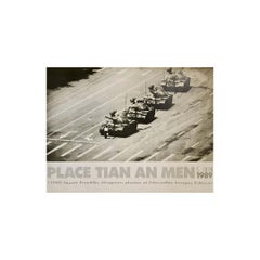 Original photo poster by Stuart Franklin - Tiananmen Square Man or "Tank Man"