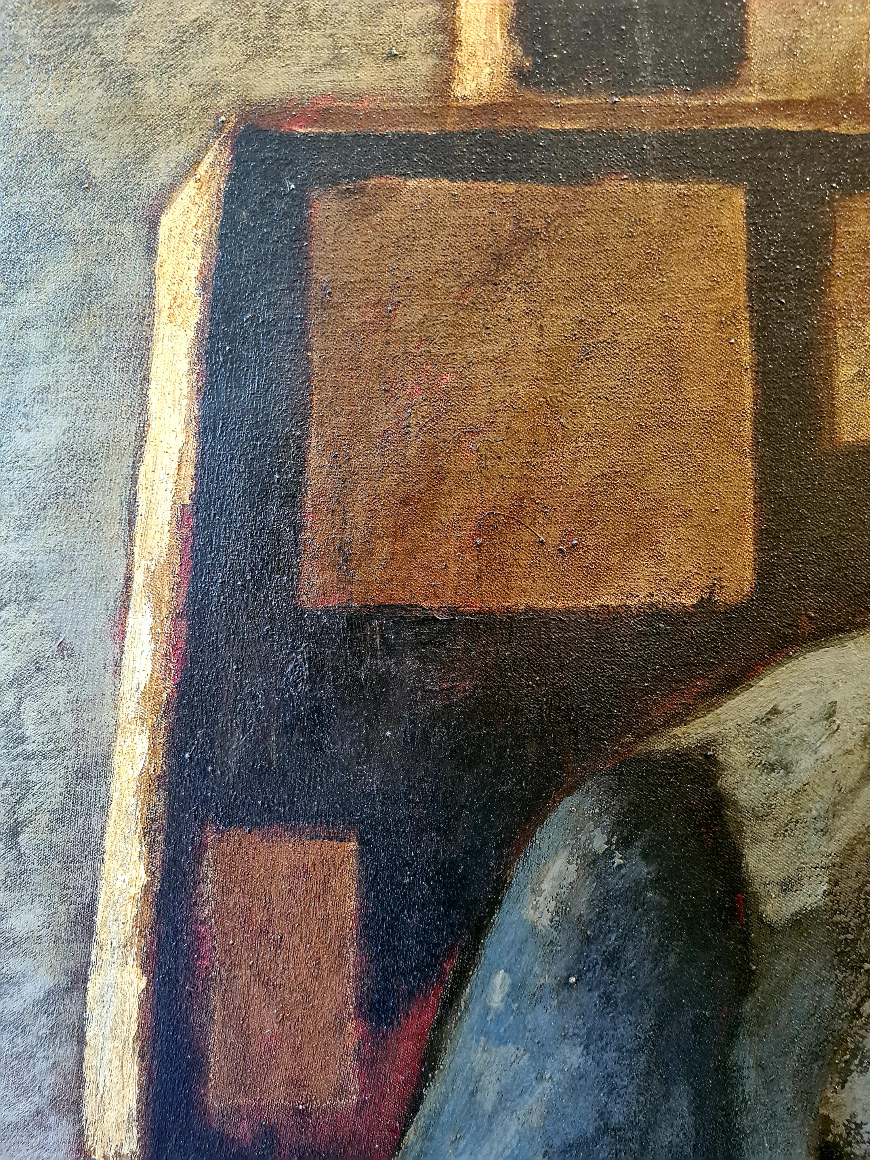 Large Expressionist Portrait, Follower of Max Beckmann, Glasgow School For Sale 2
