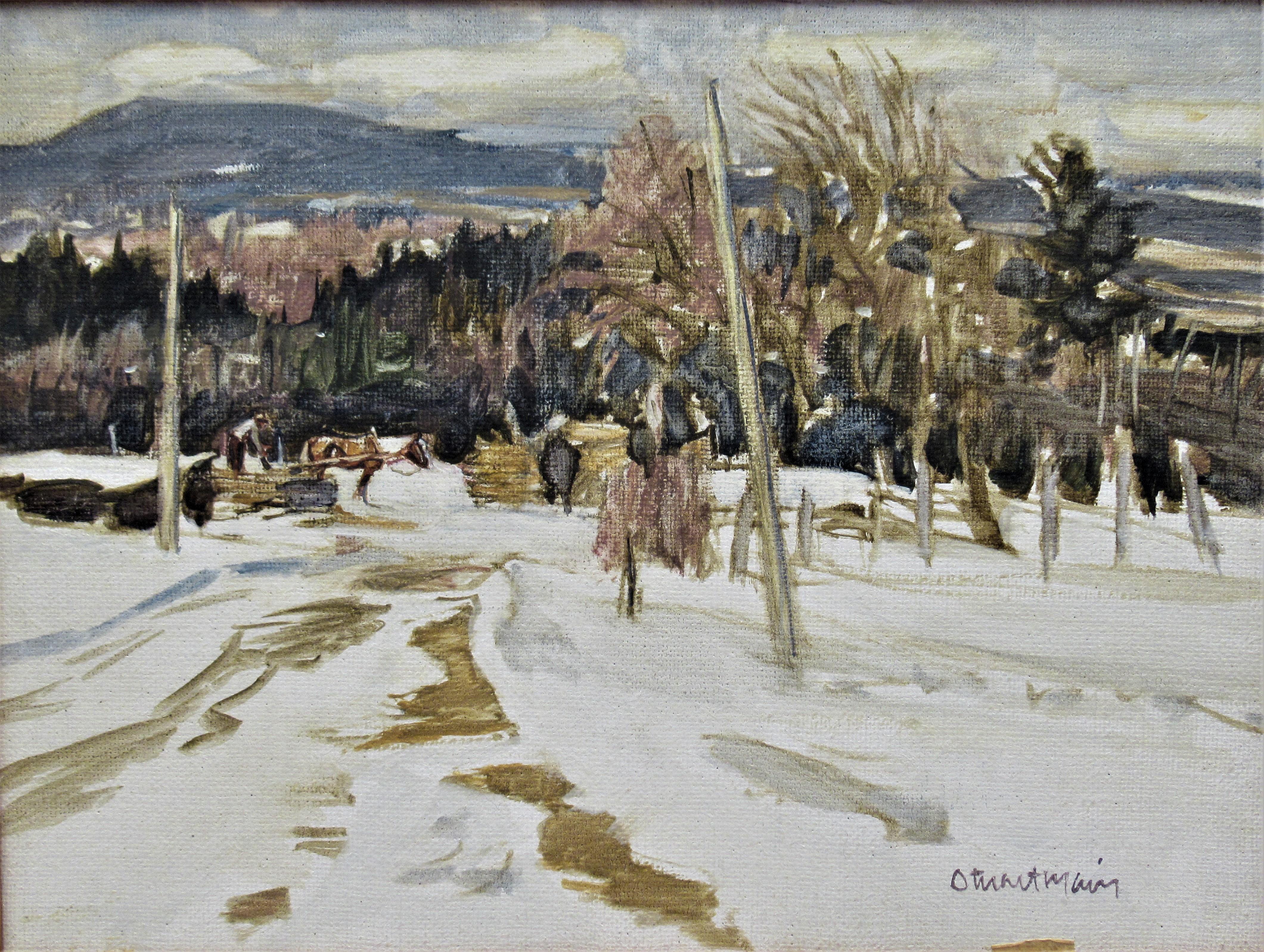 Transporte de Madera - Painting de Stuart Main