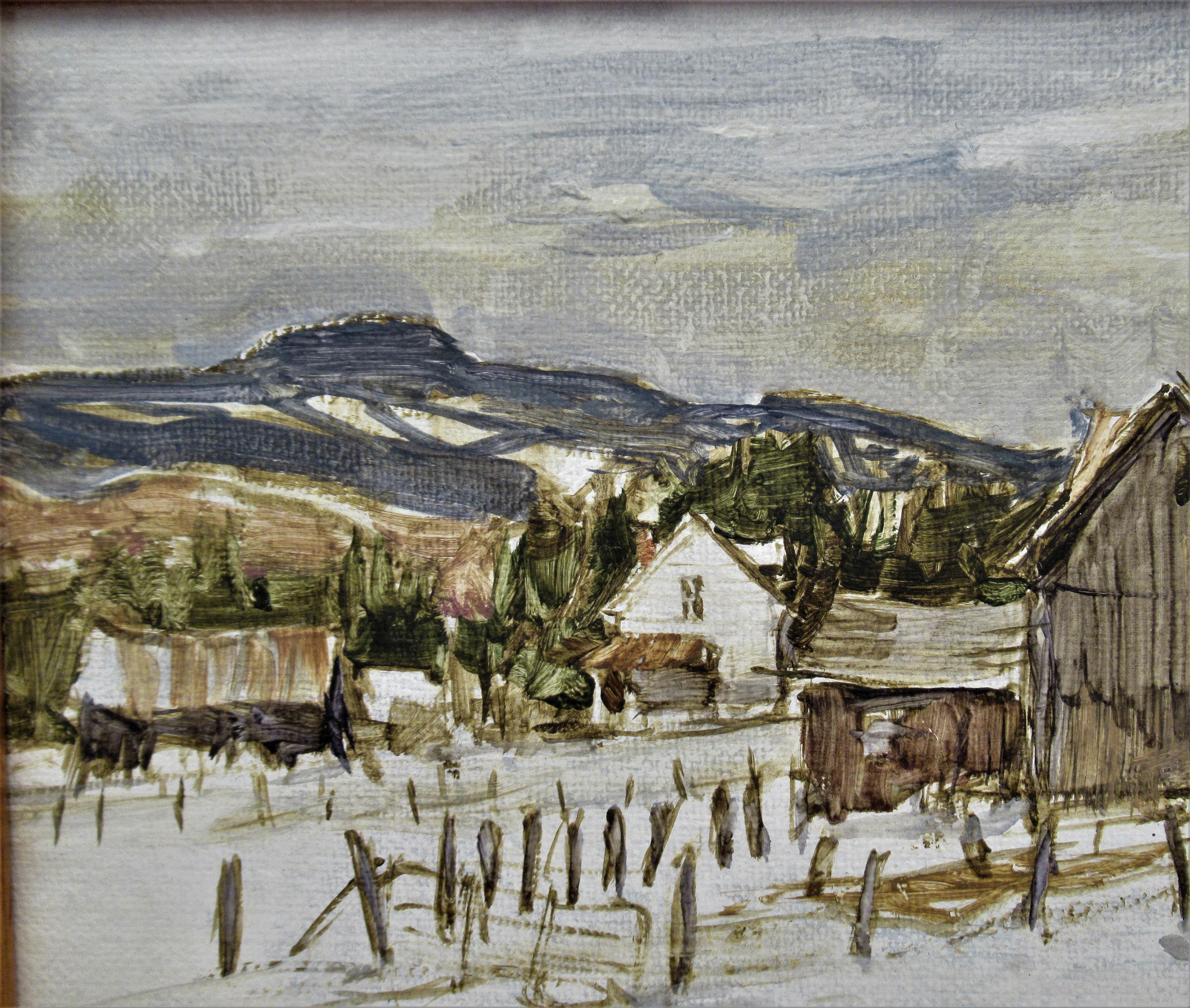 A. Winter - Painting Impressionismo di Stuart Main