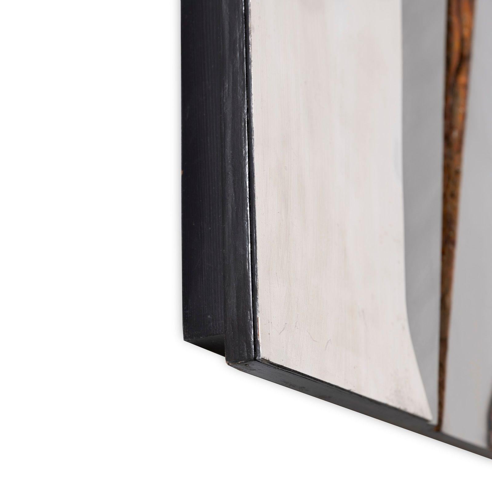 Stuart Mathews Abstrakt Mitte des Jahrhunderts Moderne Berglandschaft Wandskulptur im Angebot 6