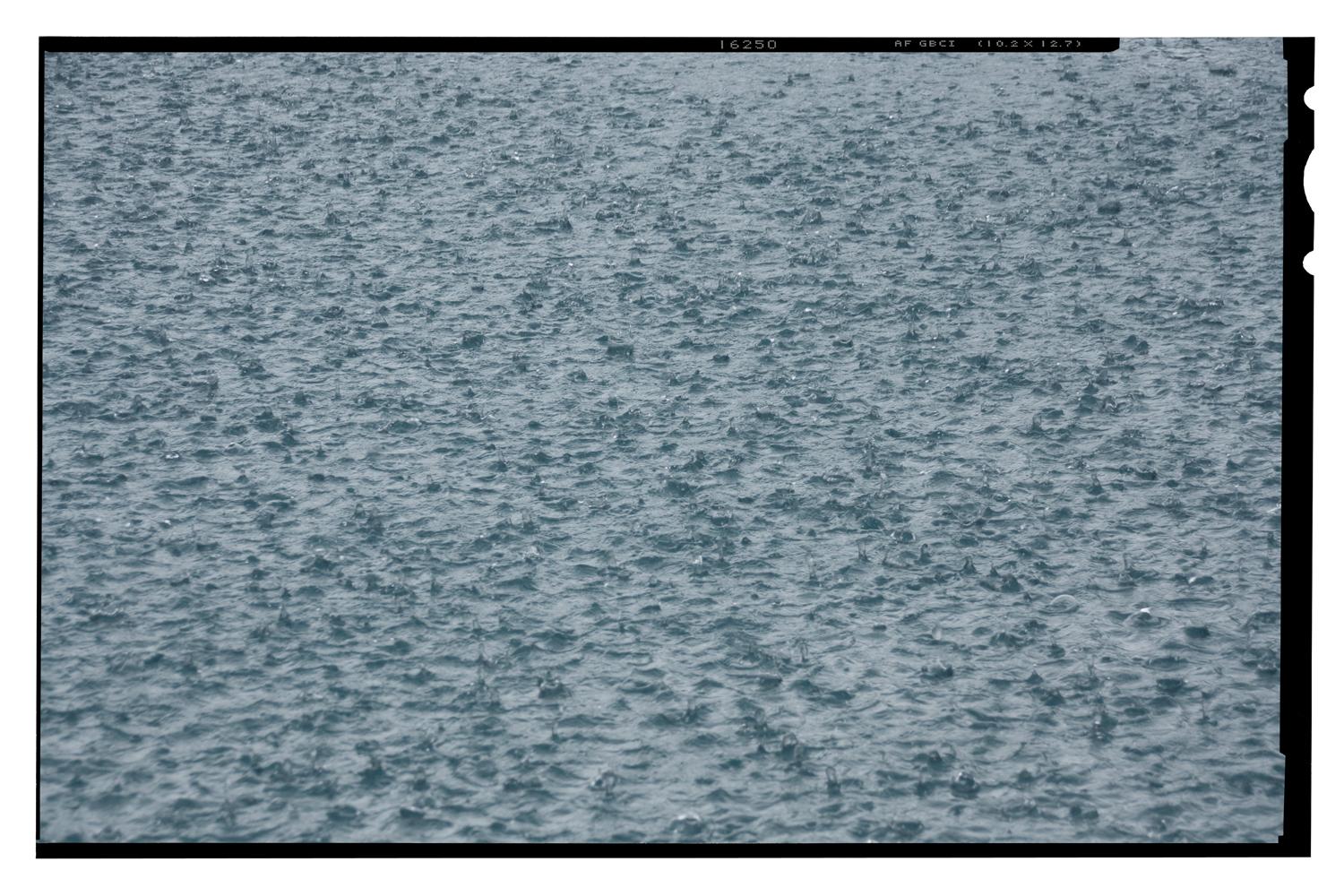 Stuart Möller Abstract Photograph - ' Rain II '  SIGNED Limited Edition Oversize print