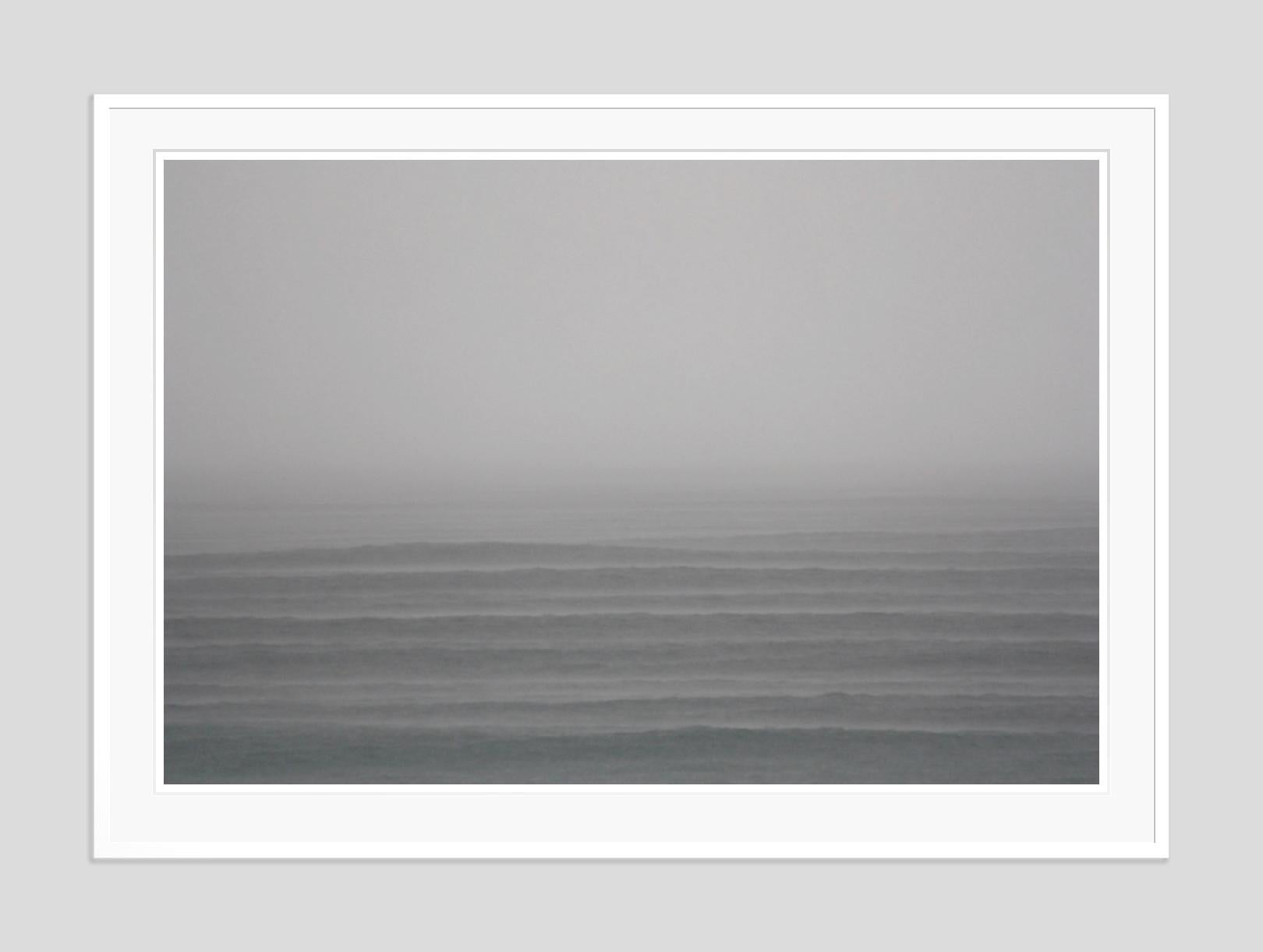 Calm Sea -  Oversize Signed Limited Edition Print  - Gray Black and White Photograph by Stuart Möller