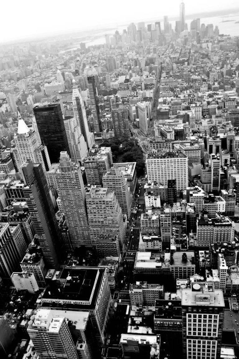 Black and White Photograph Stuart Möller - « Manhattan Island » (édition limitée)