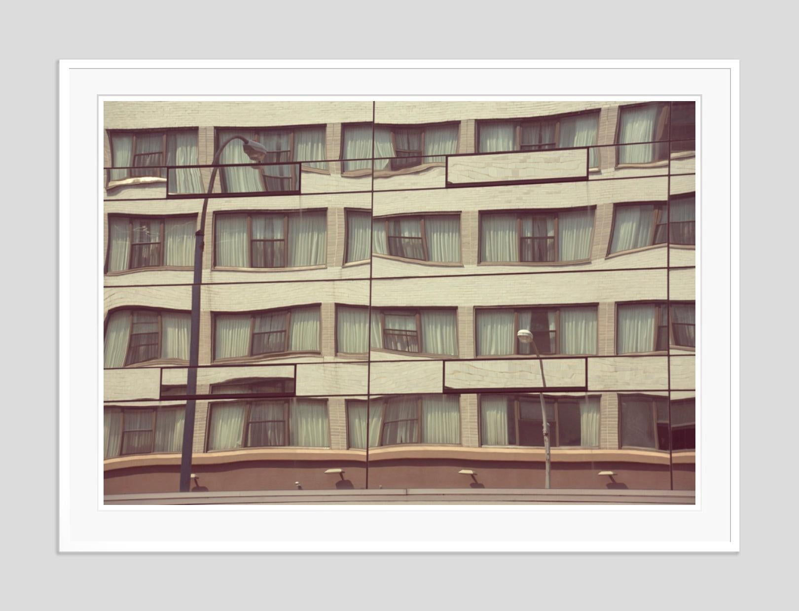Marshmallow Building -  Oversize Signed Limited Edition Print  - Brown Color Photograph by Stuart Möller