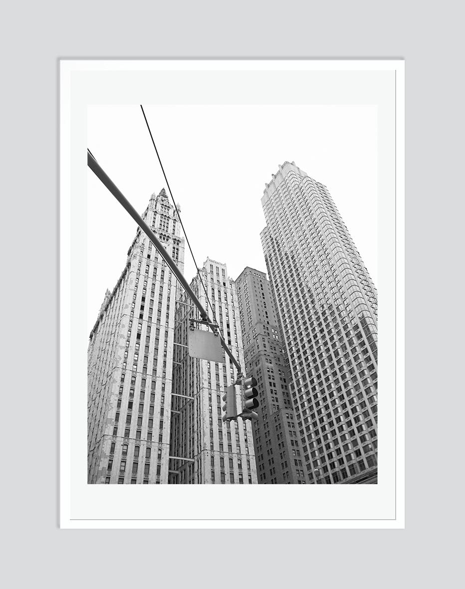 NYC Lights -  Oversize Signed Limited Edition Print  - Gray Color Photograph by Stuart Möller