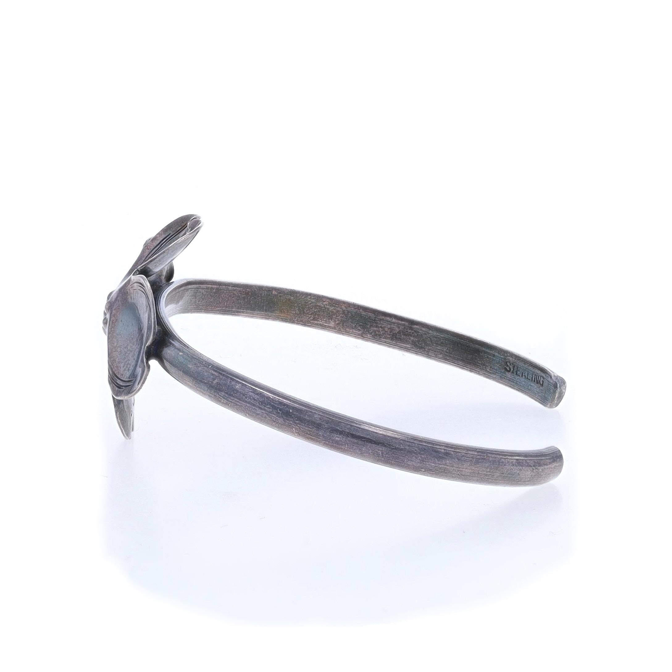 Stuart Nye Hundeholz-Blumen-Manschettenarmband 6