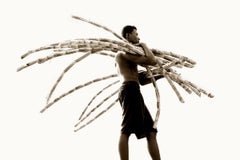 Vendeur de canne à sucre. Par Stuart Redler. Photographie en noir et blanc. Afrique
