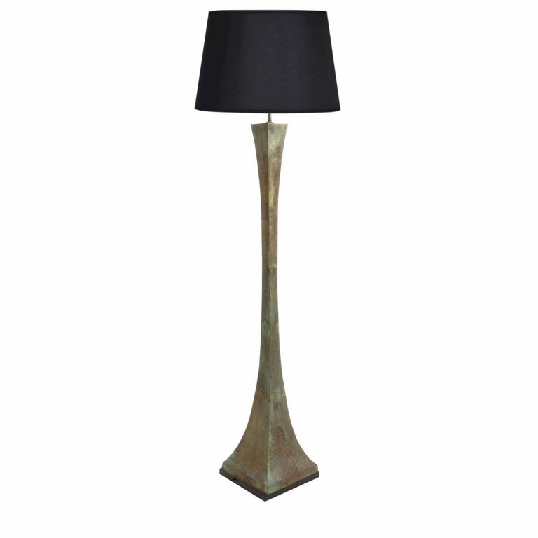Stuart Ross James Bronze Verdigris Floor Lamp at 1stDibs ross floor