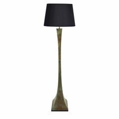 Stuart Ross James Bronze Verdigris Lampadaire