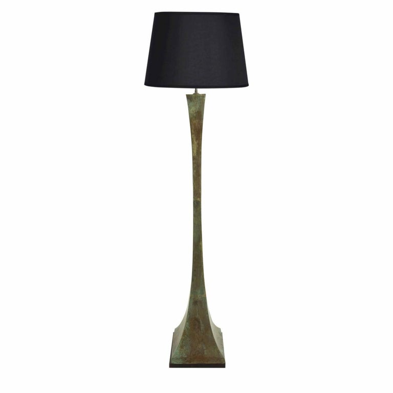 Stuart Ross James Bronze Verdigris Floor Lamp at 1stDibs ross floor