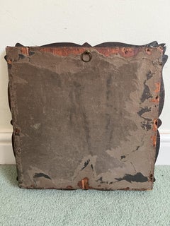 Stuart Stumpwork panel of King Charles I and Henrietta Maria