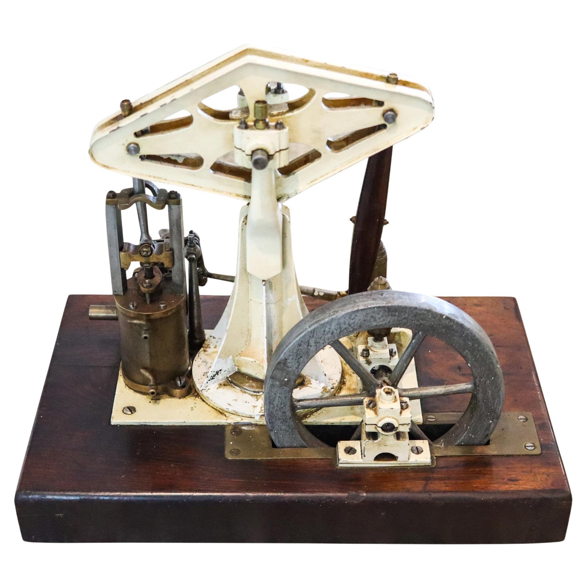 STUART TURNER 1898-1906 England Antique Half Beam Steam Engine Model