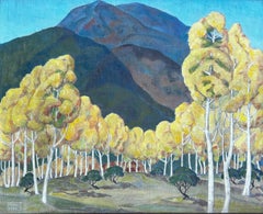 Stuart Walker - "Forest Park - Aspen Trees" Stuart Walker, Transcendental, Western Landscape "Forest Park - Aspen Trees" Stuart Walker, Transcendental, Western Landscape
