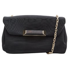 Stuart Weitzman Black Empire Small Flap Bag