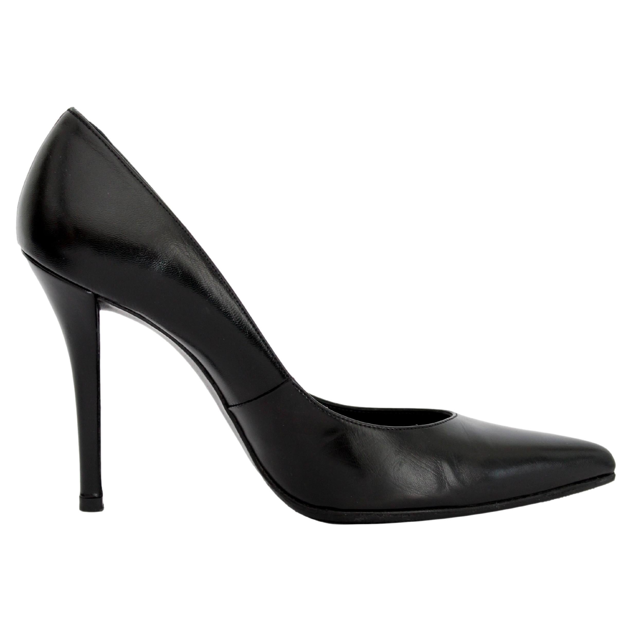 Stuart Weitzman Zapatos de tacón decollete de piel negra
