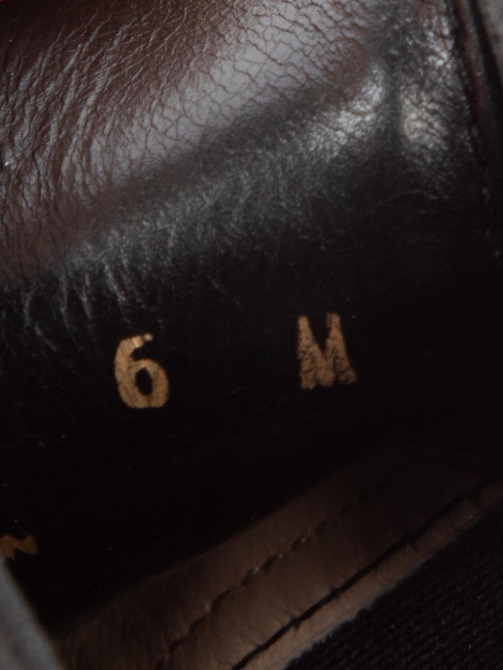 Stuart Weitzman Black Leather High Heeled Boots Size US 6 en venta 3