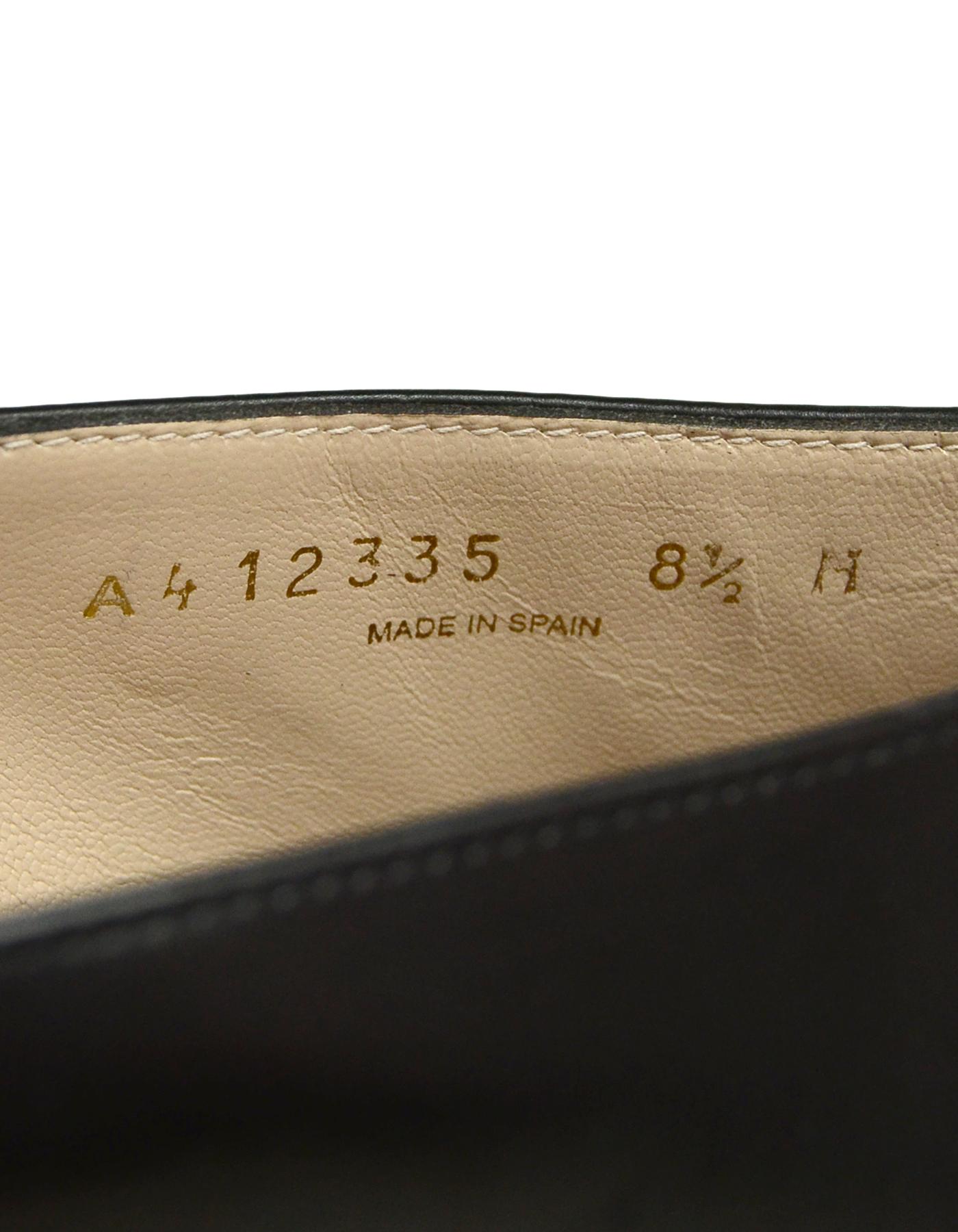 Women's Stuart Weitzman Black Leather 