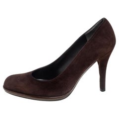 Stuart Weitzman Chaussures en daim Brown Taille 36.5