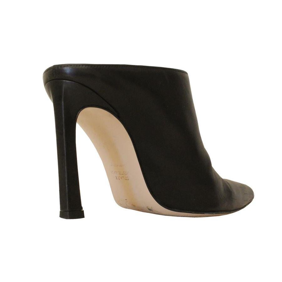 Stuart Weitzman Camila Tacón angular IT 38,5 Negro en venta