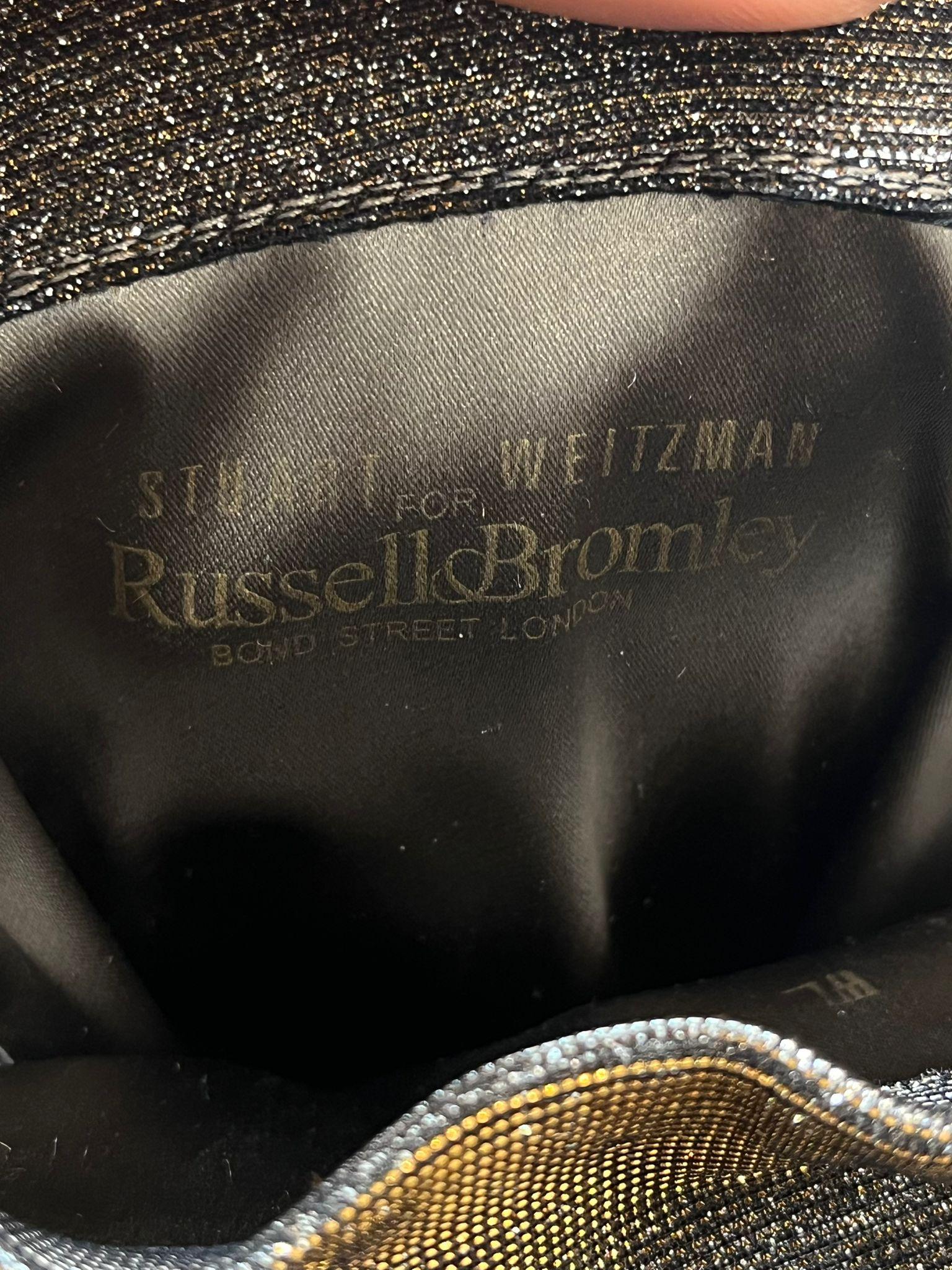 Stuart Weitzman For Russel Bromley Glitter Knee High Boots 4