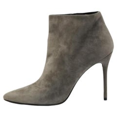 Stuart Weitzman Botines de ante gris Talla 40