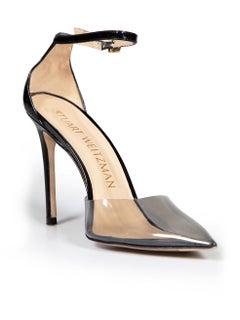 Stuart Weitzman PVC Pointed Toe Heels Size US 8.5