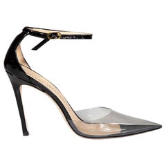 Stuart Weitzman PVC Pointed Toe Heels Size US 8.5