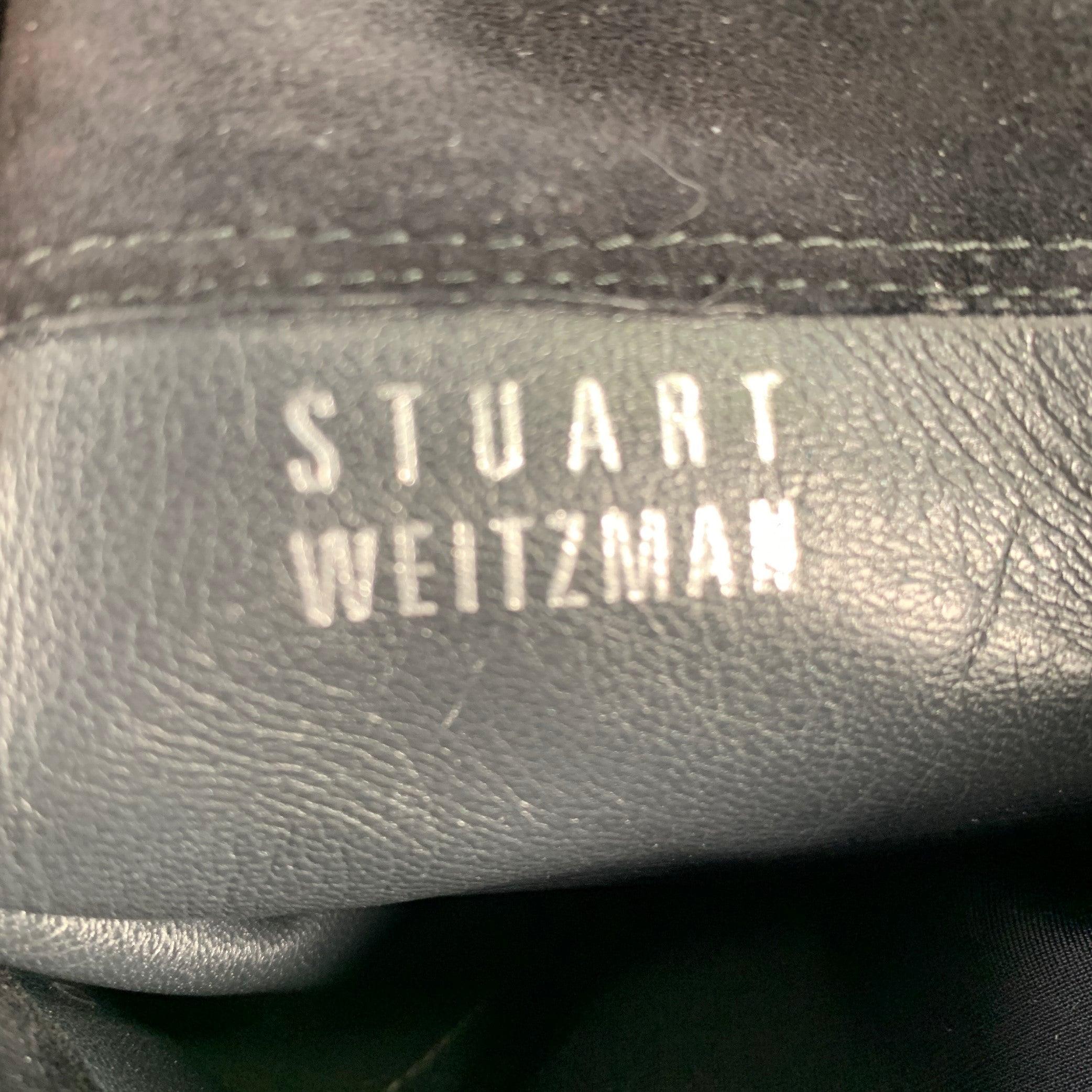 STUART WEITZMAN Size 6 Black Nylon Boots For Sale 3