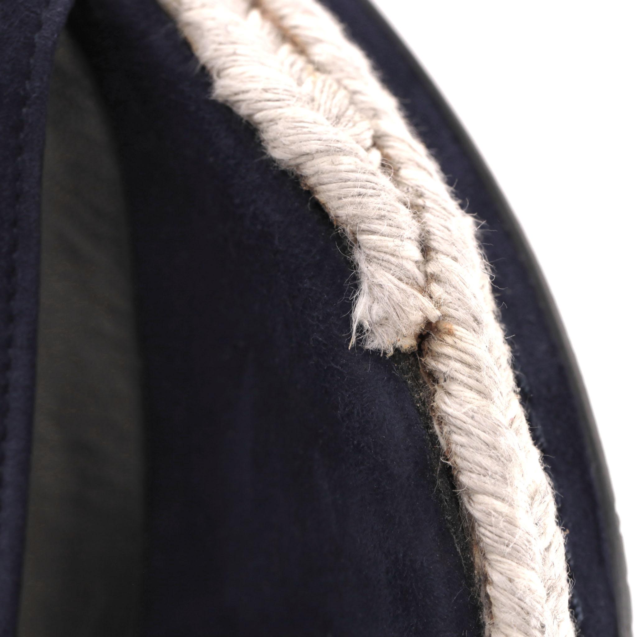 Stuart Weitzman 'Teddi' Suede Espadrille Wedge Sandals en venta 7