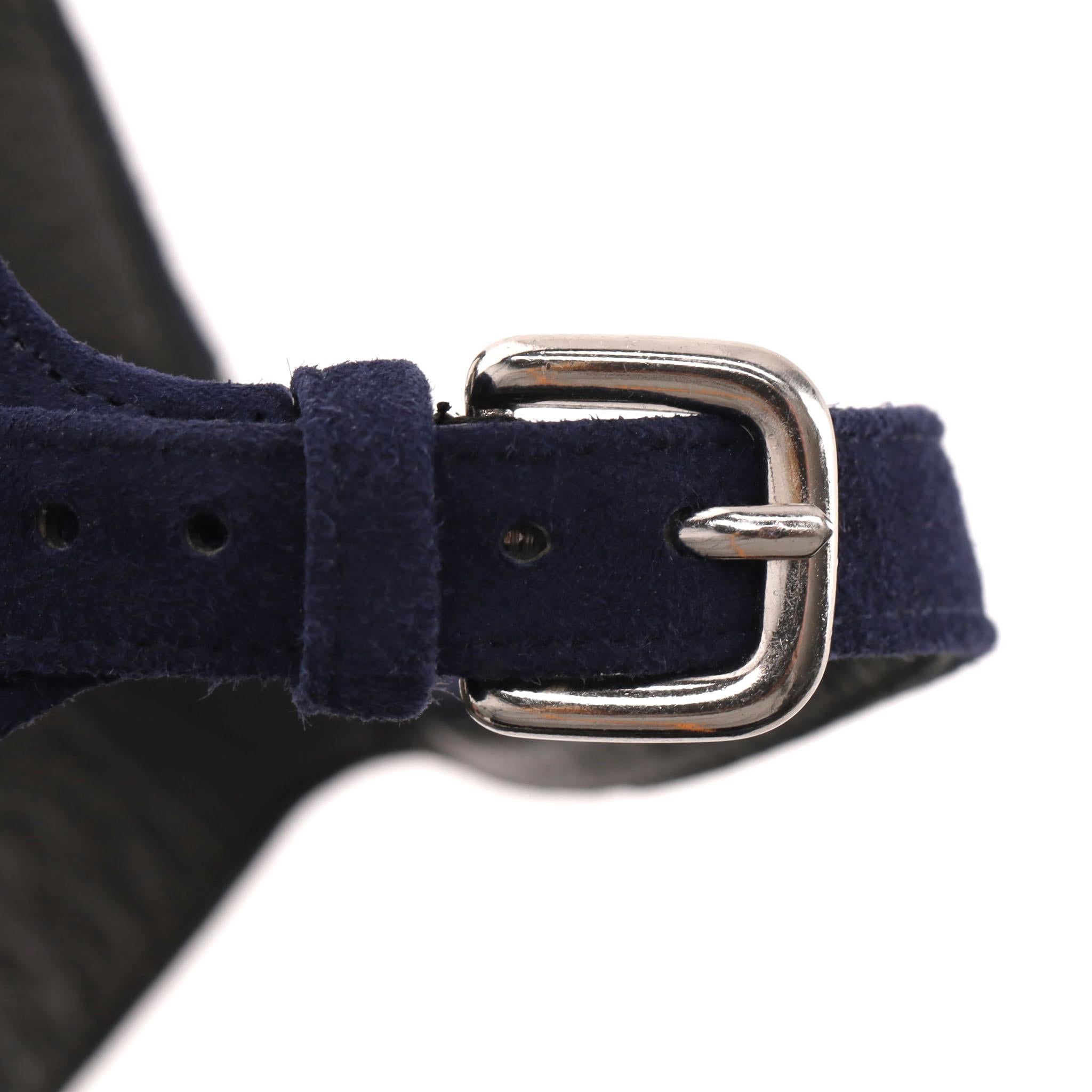 Stuart Weitzman 'Teddi' Suede Espadrille Wedge Sandals en venta 2